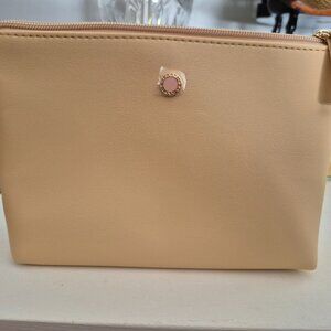 VLGARI Emirates Cosmetic Bag Vanity Case Pouch Brand Logo Zip. New without tags.